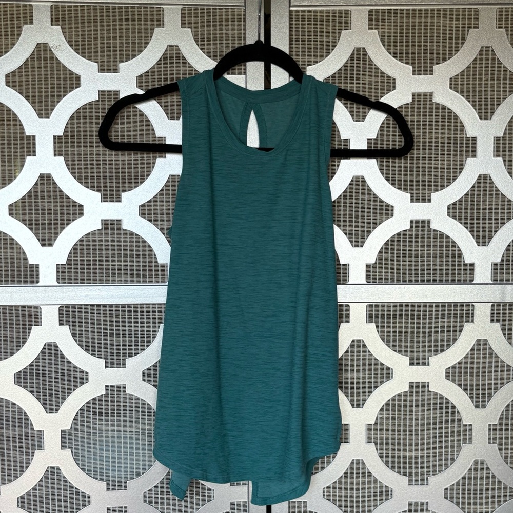 Sleeveless Teal Women's Top